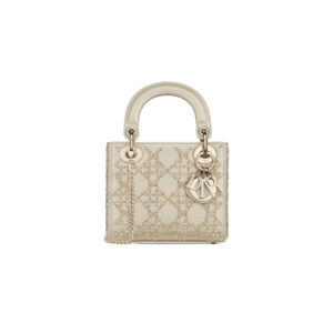 DIOR Champagne Gold Floral Design Fully Paved with Diamonds