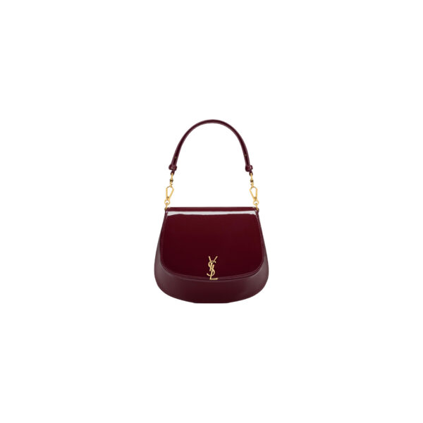 YSL VOLTAIRE top handle in BOX SAINT LAURENT in Bordeaux