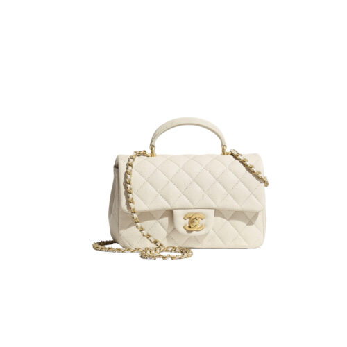 gyft CHANEL Classic Flap Bag in quilted caviar calfskin