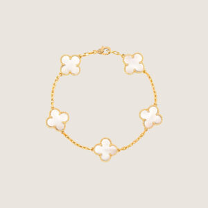 VCA Vintage Alhambra pendant-White mother-of-pearl