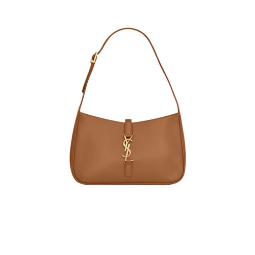 YSL LE5A7 Hobo Bag In Dune