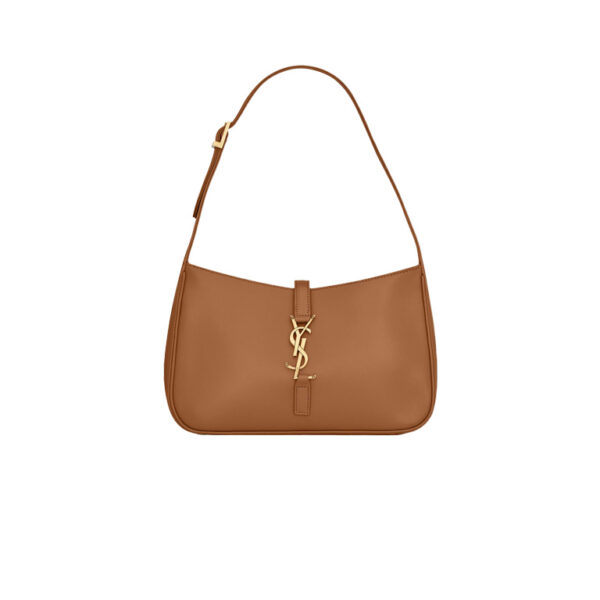 YSL LE5A7 Hobo Bag In Dune