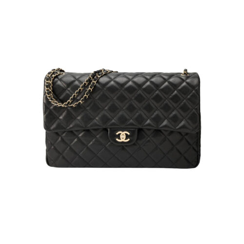 hcueiwlcr CHANEL CF MAXI Caviar Leather