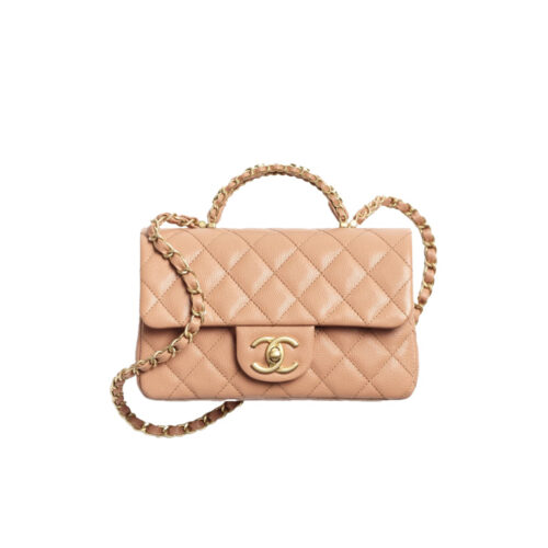 hculrwdrw CHANEL 25B Mini Flap Bag with CC Top Handle