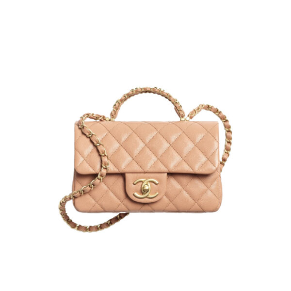 CHANEL 25B Mini Flap Bag with CC Top Handle