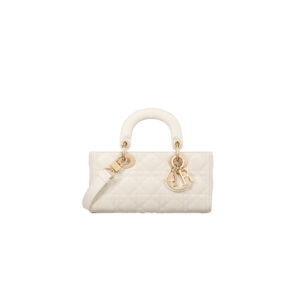 DIOR Lady D-Joy Bag Cannage Lambskin Latte