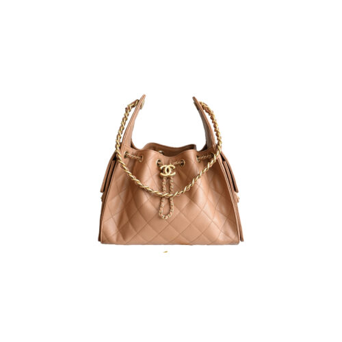 hgurtgtvtr CHANEL 25Bag Caviar leather In Caramel