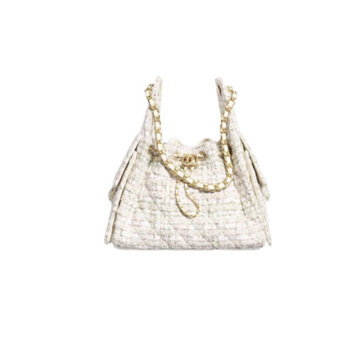 hilhyftd CHANEL 25 small handbag Wool tweed