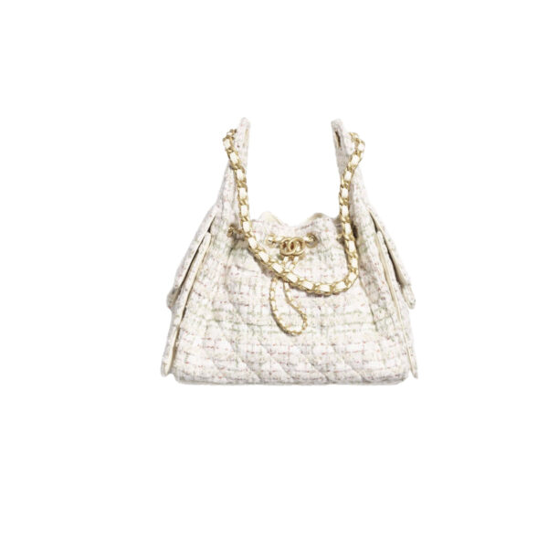 CHANEL 25 small handbag Wool tweed