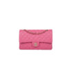 CHANEL Classique Flap Medium Handbag Champagne Gold Hardware Hluihgyf 100x100