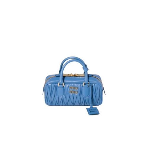 MIUMIU Arcadie matelassé nappa leather bag