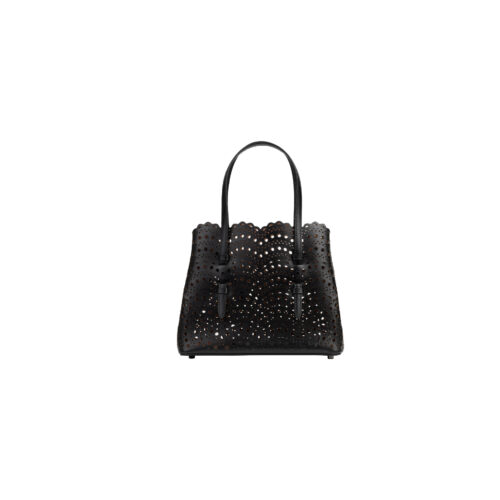 ALAIA MINA 25 VIENNE WAVE GLOSSY CALF