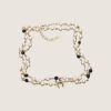 CHANEL Pearl/Black Beads CC Baroque Sautoir Necklace Hxailscha 100x100