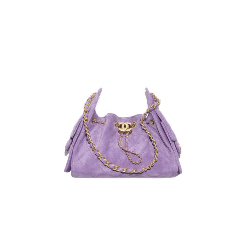 CHANEL 26C MINI Hobobag Suede