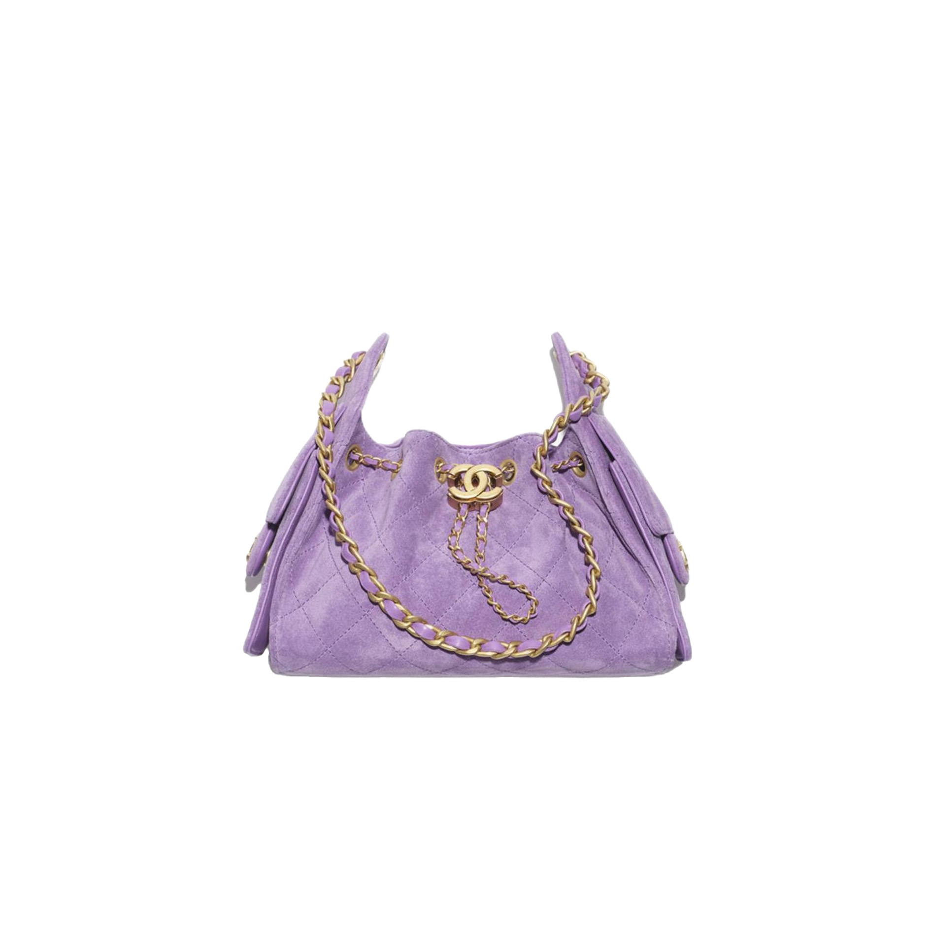 iecgewc CHANEL 26C MINI Hobobag Suede