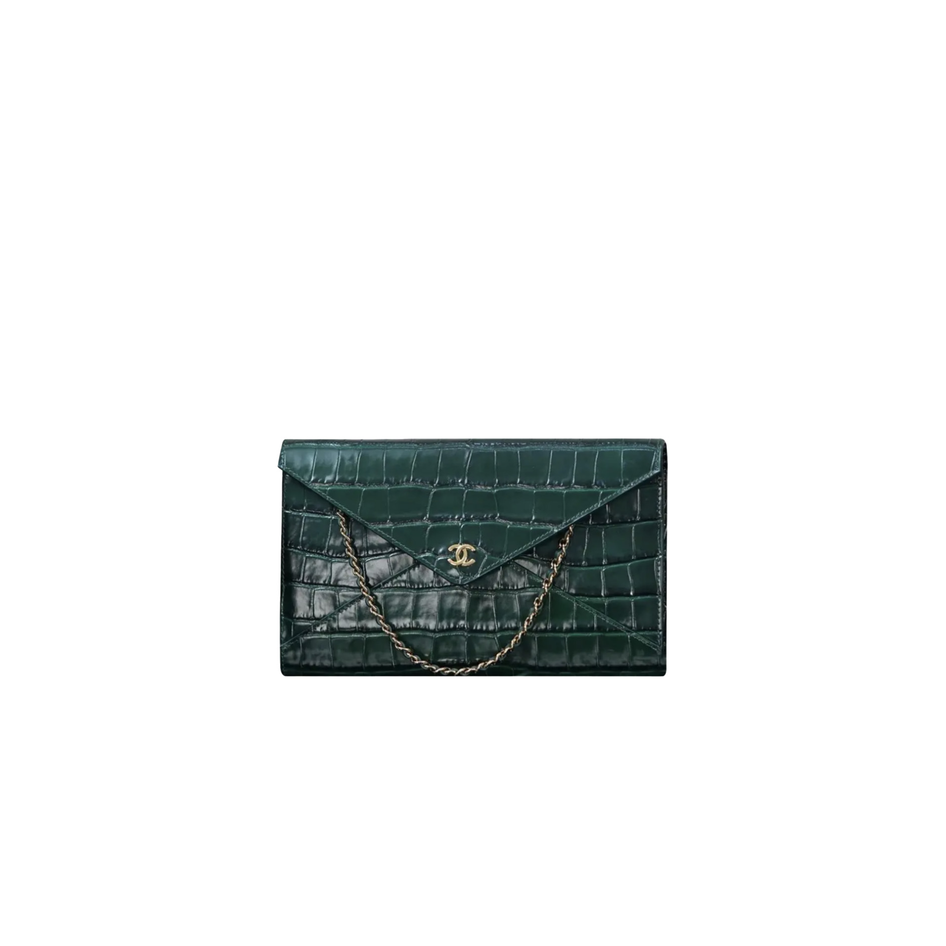 jdeiowdew CHANEL Clutch with Leather Strap