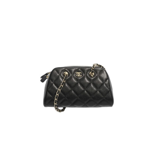 Chanel Clutch with chain Grained shiny calfskin