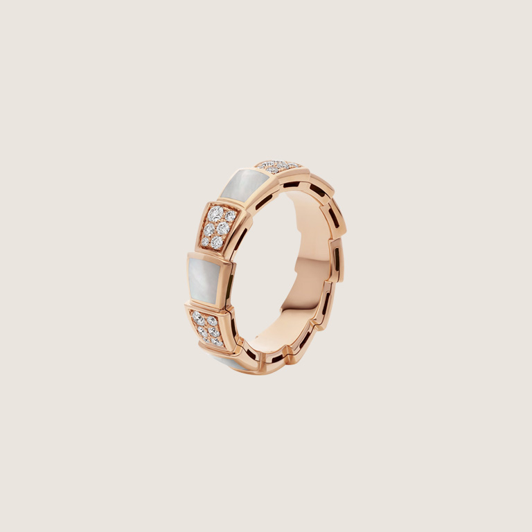jij8oij BVLGARI Serpenti Viper Ring – Narrow Version