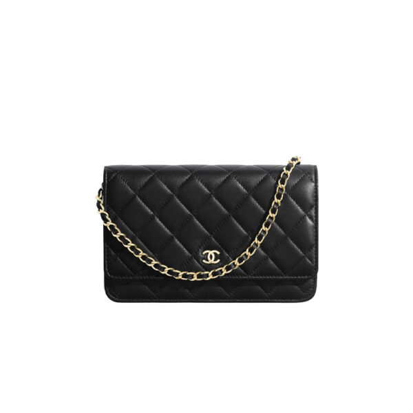 CHANEL WOC Calfskin in Black