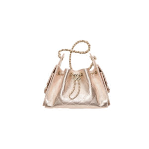 CHANEL 26C 25Bag Caviar leather In Metallic Rose Pink
