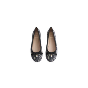 DIOR Ballet Flat Cotton Embroidered