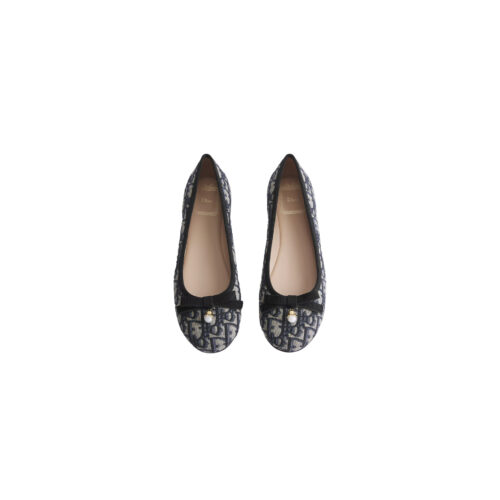 DIOR Ballet Flat Cotton Embroidered