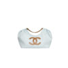 CHANEL Coco Beach Small Shopping Bag Blue Denim Ndwoedew 100x100