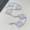 VCA Vintage Alhambra pendant-Purple Chalcedony