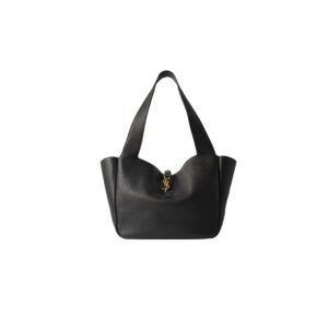 YSL Le5À7 Bea textured-leather tote bag