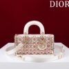 Small Lady D-joy Tas Flower Cannages Calfskin