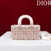 Small Lady D-joy Tas Flower Cannages Calfskin