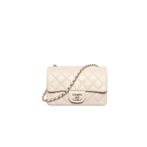 CHANEL Mini Classic Handbag lambskin leather-20CM