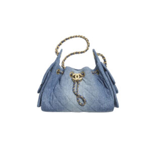 CHANEL 26C MINI Hobo Bag Denim