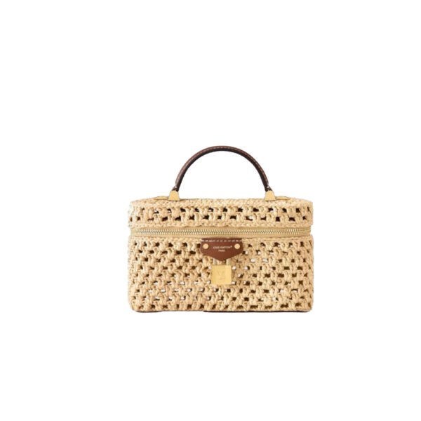 LV Vanity Chain Pouch-Raffia Collection