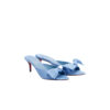 CL Mulazee bow-detail silk taffeta mules Vrfhfrefw 100x100