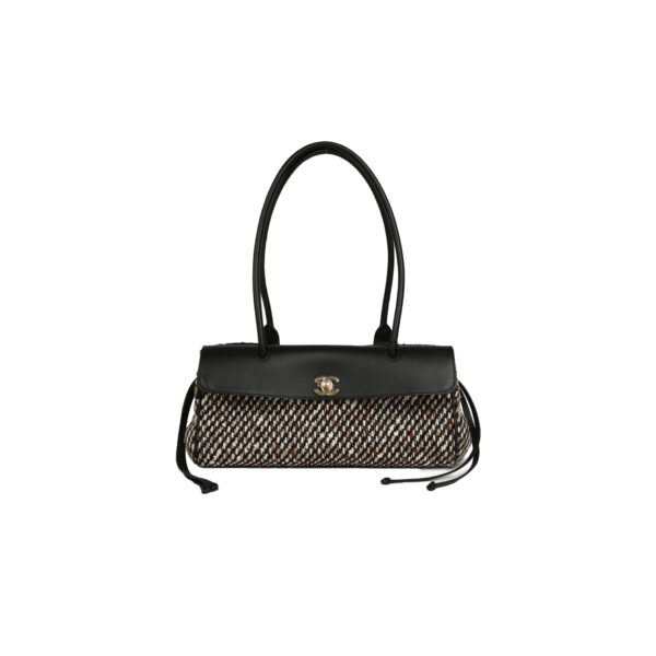 CHANEL Small Shopping Bag Tweed Calfskin