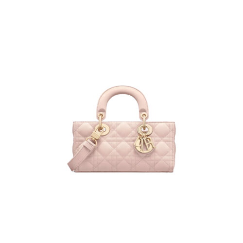 DIOR Lady D-Joy Bag Cannage Lambskin Rose des Vents