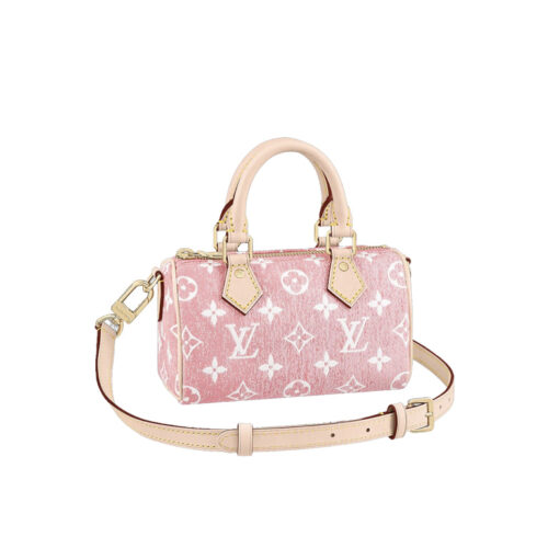 xnjdkfhw LV Nano Speedy Denim Collection M81213