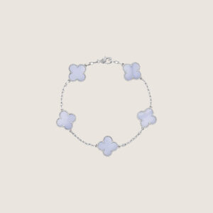 VCA Vintage Alhambra pendant-Purple Chalcedony
