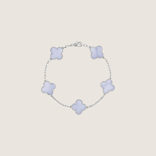 VCA Vintage Alhambra pendant-Purple Chalcedony