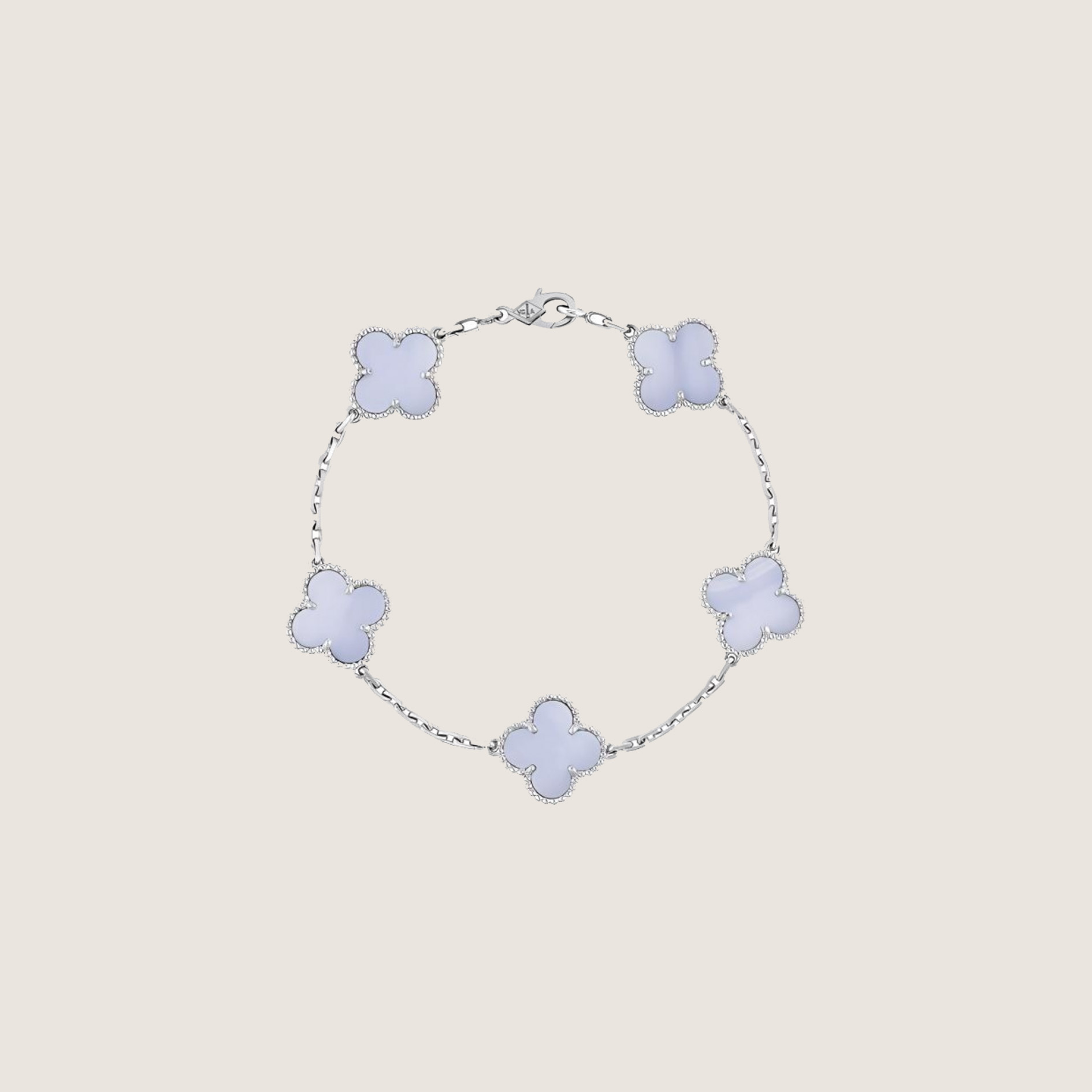 y VCA Vintage Alhambra pendant-Purple Chalcedony