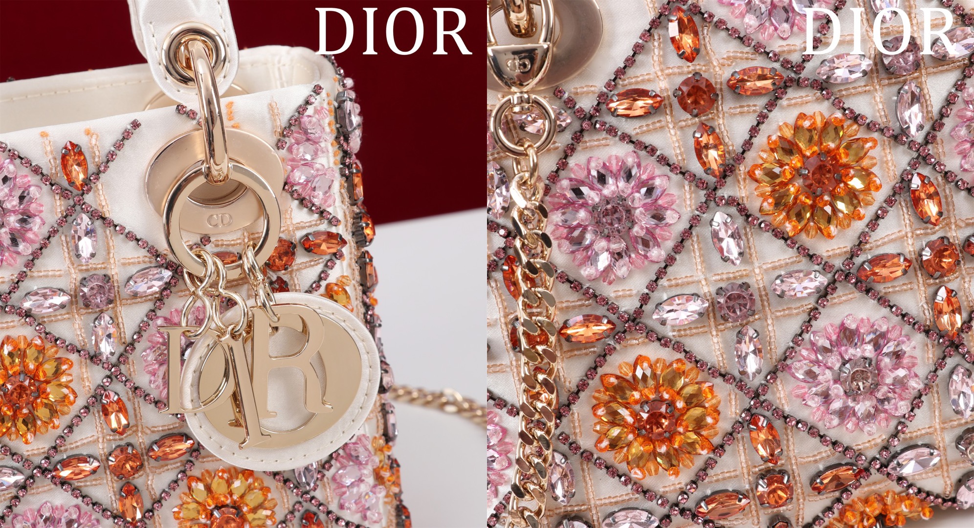 DIOR lady dior-tas Flower Cannages Calfskin Picsew 20250421154430