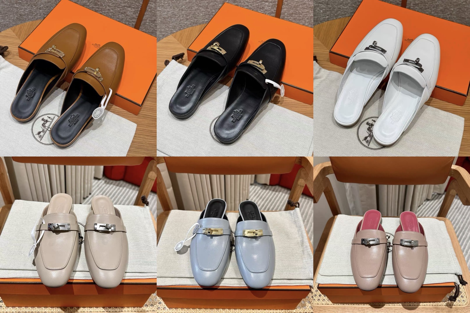 HERMES Kelly 0z Mules Women Shoes Handcrafted Genuine Leather Picsew 20250613122624
