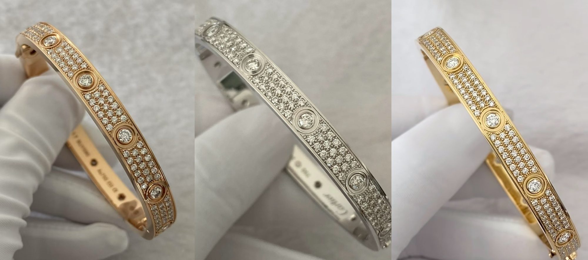 Cartier Love Bracelet Diamonds Full Paved Wider Version Picsew 20250812195708 2000x883