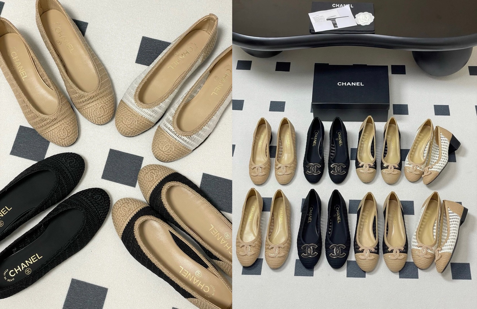 CHANEL Raffia Woven Ballet Flats Picsew 20250830180315