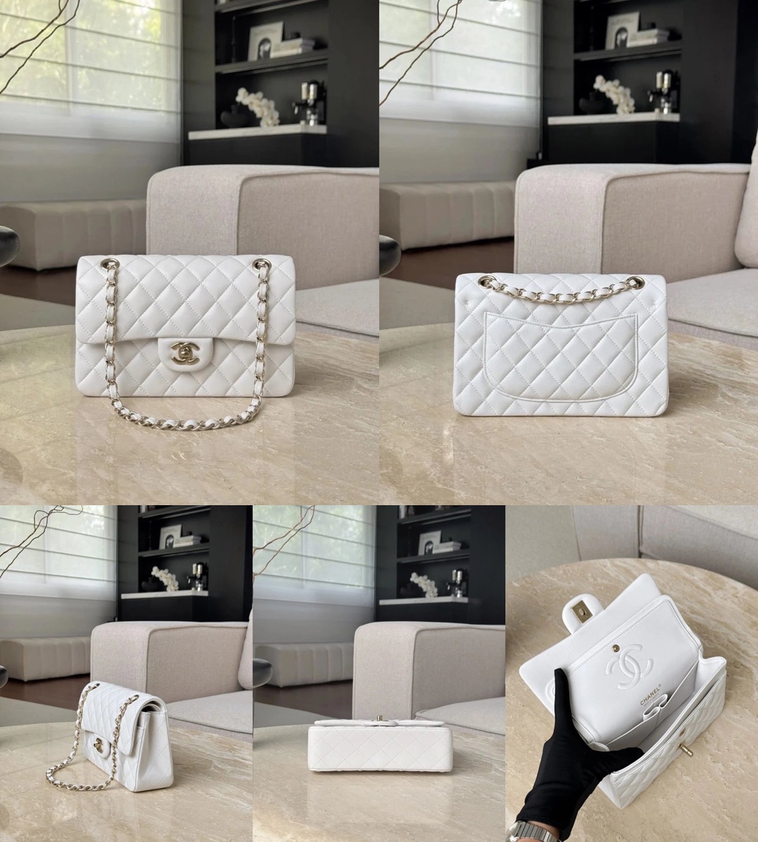 CHANEL Classic Flag Bag Lambskin Leather-23CM Picsew 20250914004003