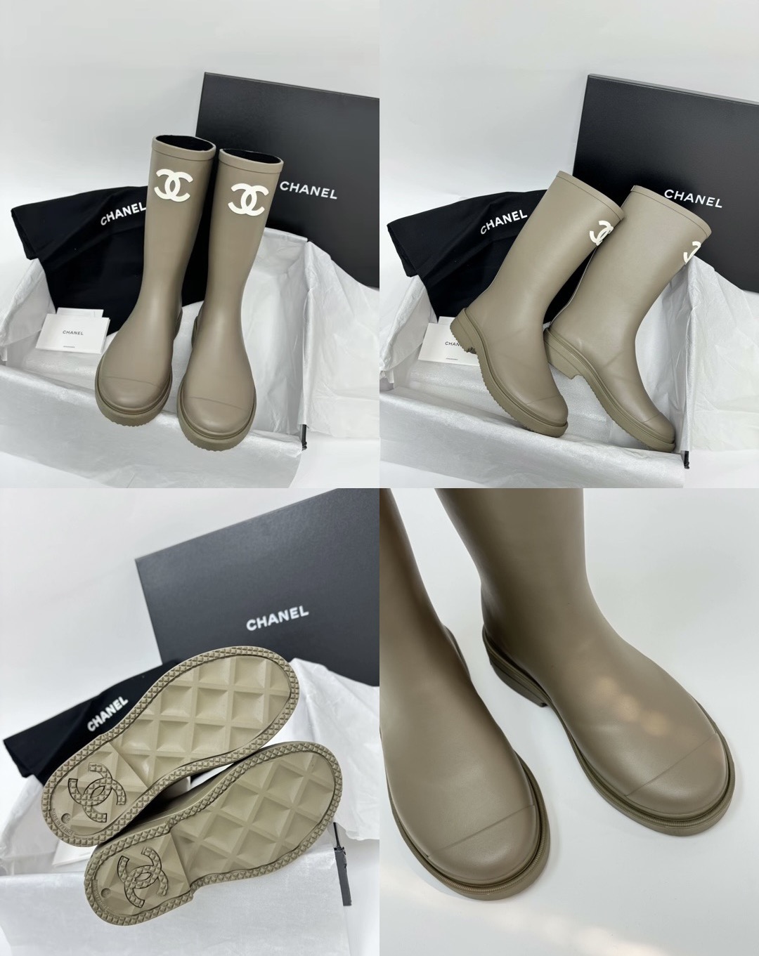 CHANEL Rain Wellington Rubber Boots Picsew 20250922162054