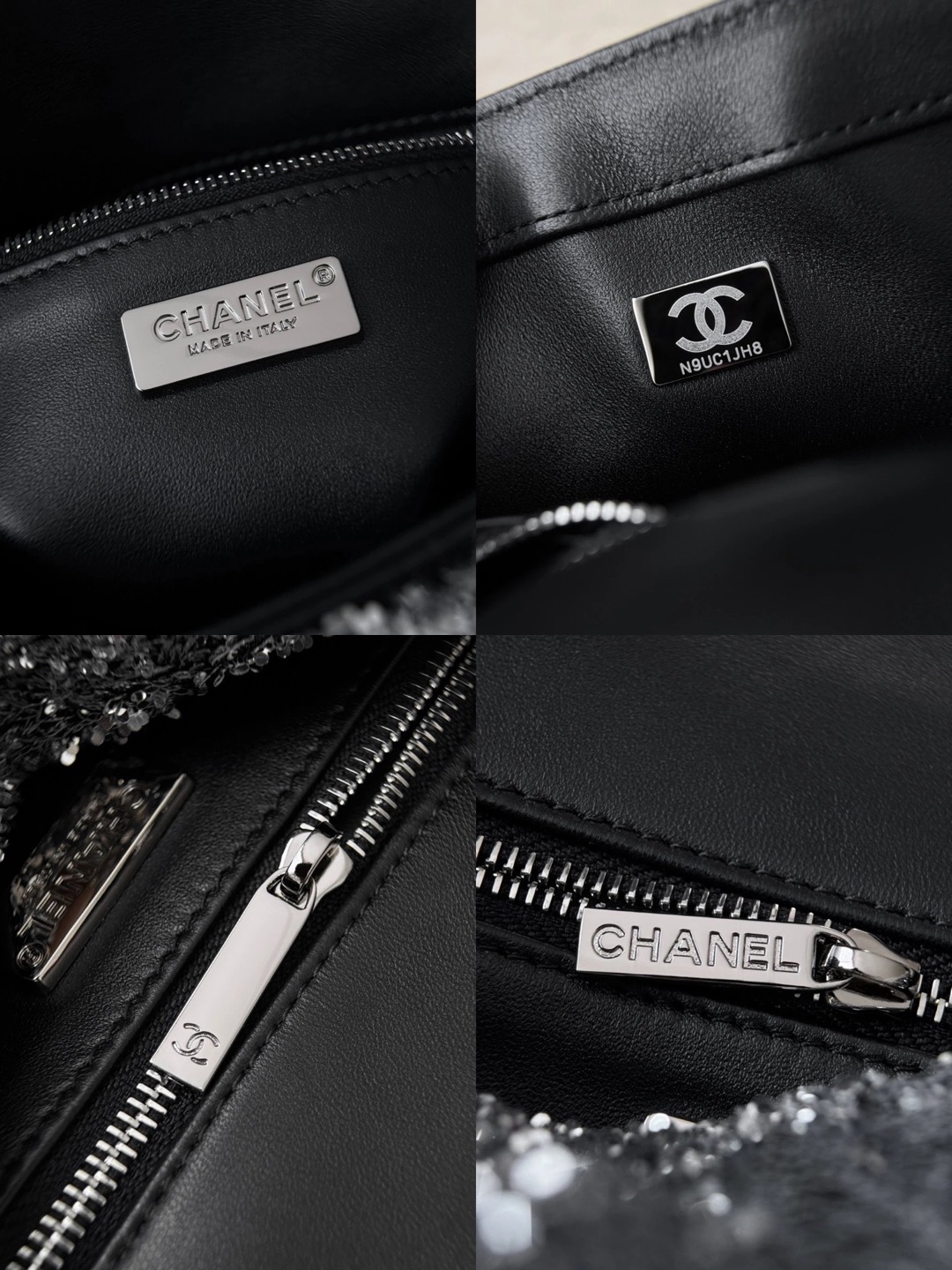 CHANEL Flag Bag Quilted Gradient Sequins & Ruthenium-Finish Metal Picsew 20251024194349