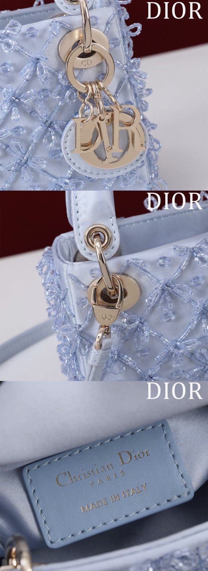 DIOR Lady Dior Mirco Ice Crystal Blue Embroidered Beaded Bag Picsew 20251030181524 730x2000