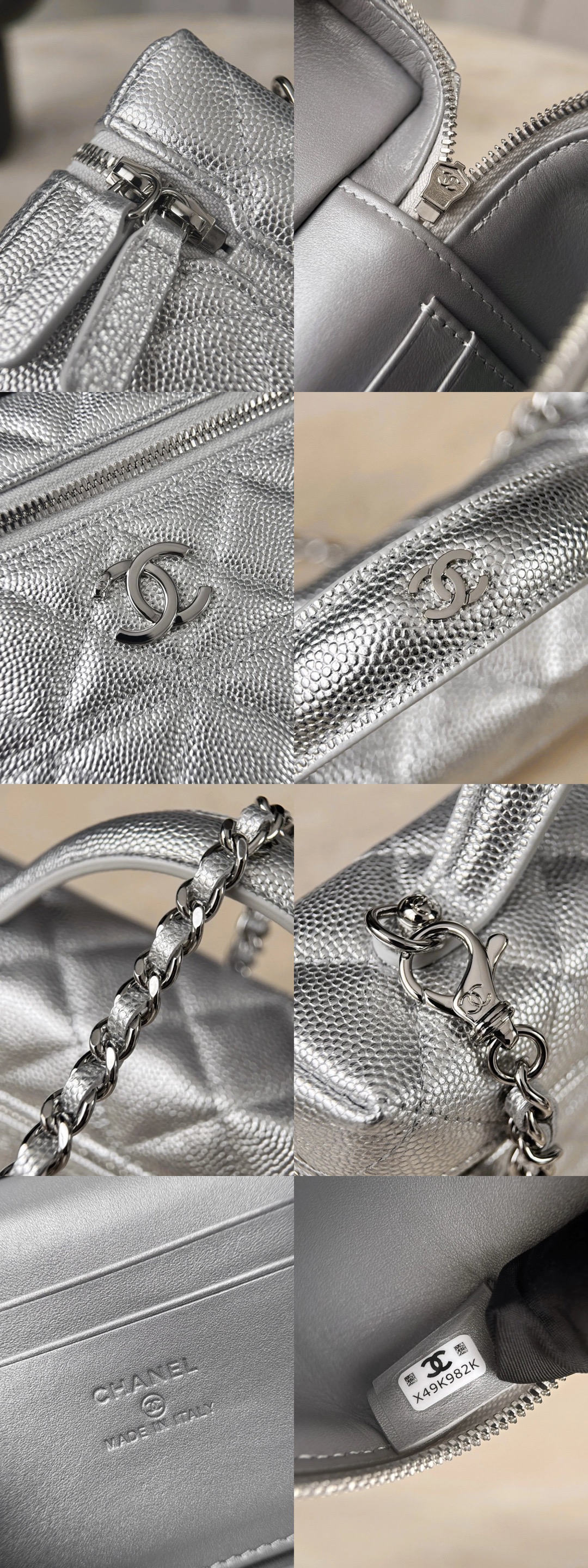 CHANEL 25P Vanity with chain – silver Picsew 20251209155328